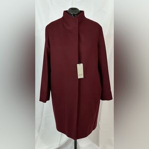 Cinza Rocca Women’s Wool Coat Size 14 - New with Tags
